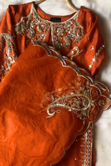 Burnt Orange Elegance