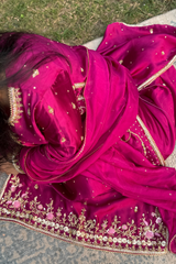 Magenta Resham