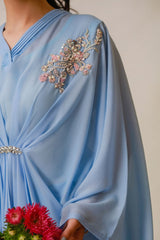 BABY BLUE KAFTAN