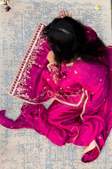 Magenta Resham