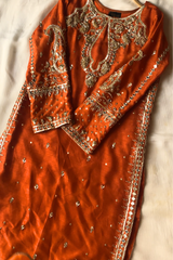 Burnt Orange Elegance