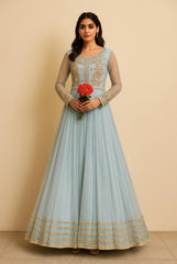 Ice blue Pishwas