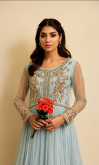 Ice blue Pishwas